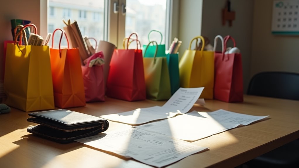 excessive spending on essentials